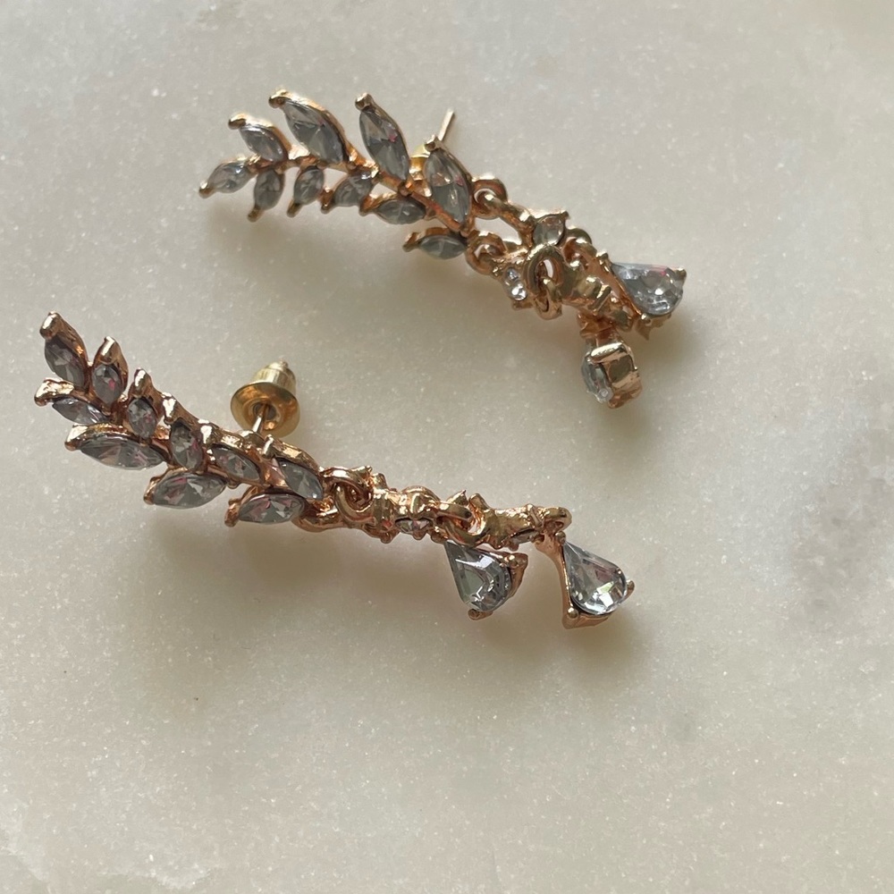 Swarovski Dropping Rain Earrings - Picture 4 of 6